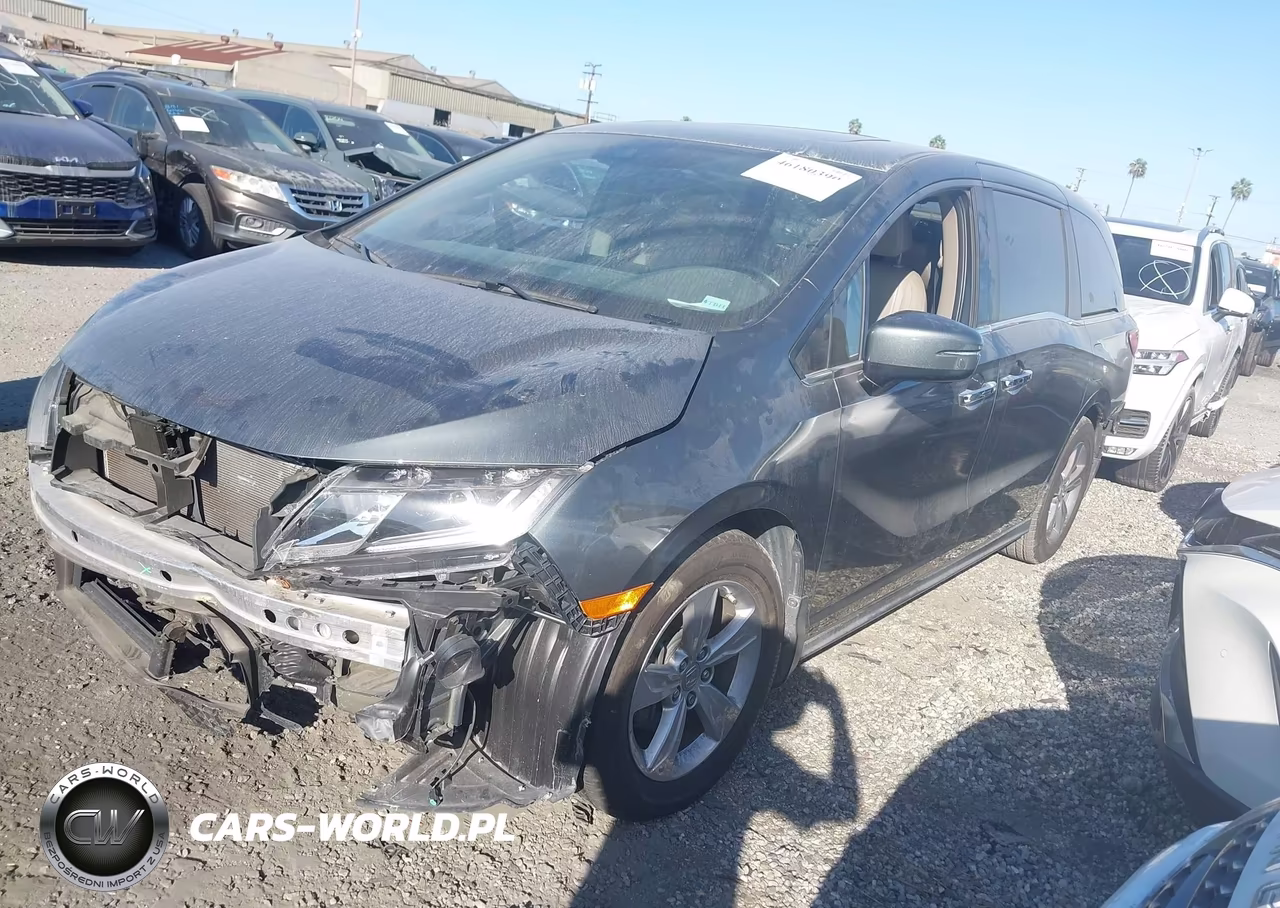 2019 Honda Odyssey Ex-L VIN:5FNRL6H70KB052431 - 2