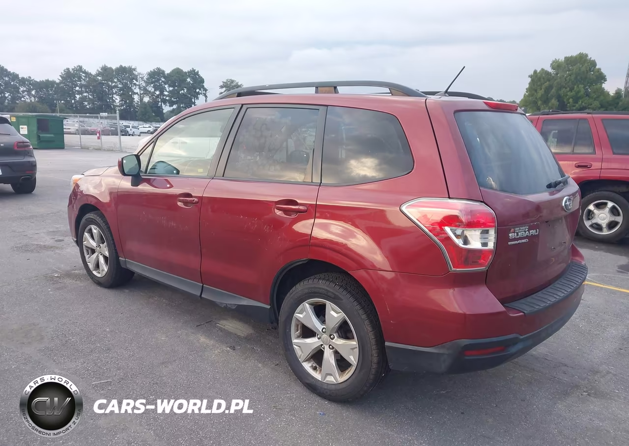 2015 Subaru Forester 2.5I Premium VIN:JF2SJAFC4FH527161 - 3