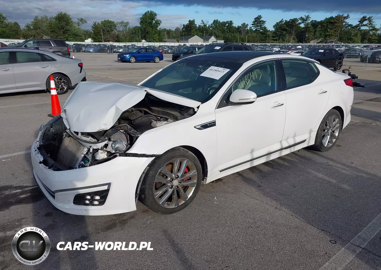 2014 Kia Optima Sxl Turbo VIN:5XXGR4A63EG338240 - 2