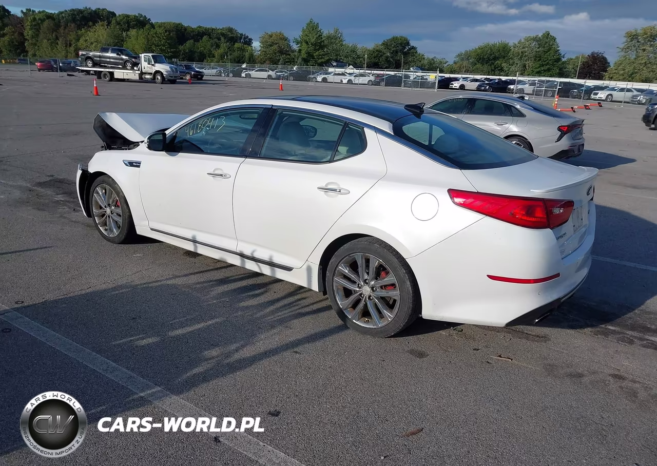 2014 Kia Optima Sxl Turbo VIN:5XXGR4A63EG338240 - 3