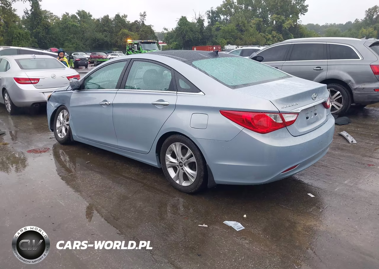 2013 Hyundai Sonata Limited VIN:5NPEC4AC4DH806798 - 3
