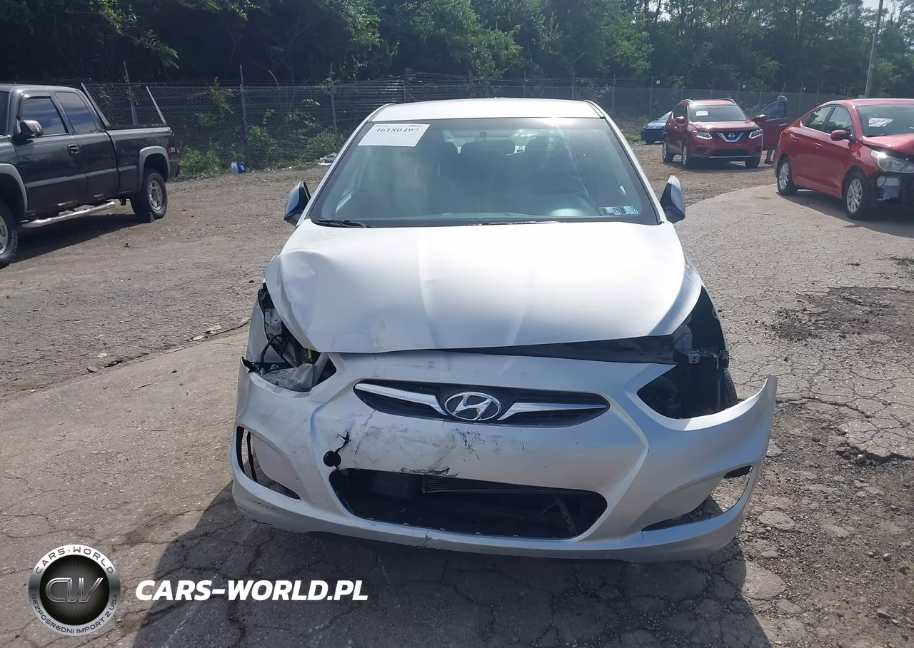 2014 Hyundai Accent Gls VIN:KMHCU4AE1EU588912 - 6