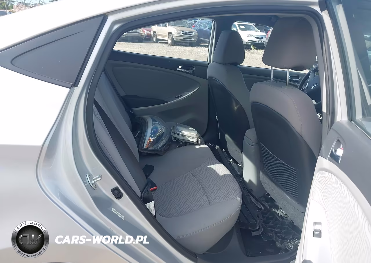 2014 Hyundai Accent Gls VIN:KMHCU4AE1EU588912 - 8