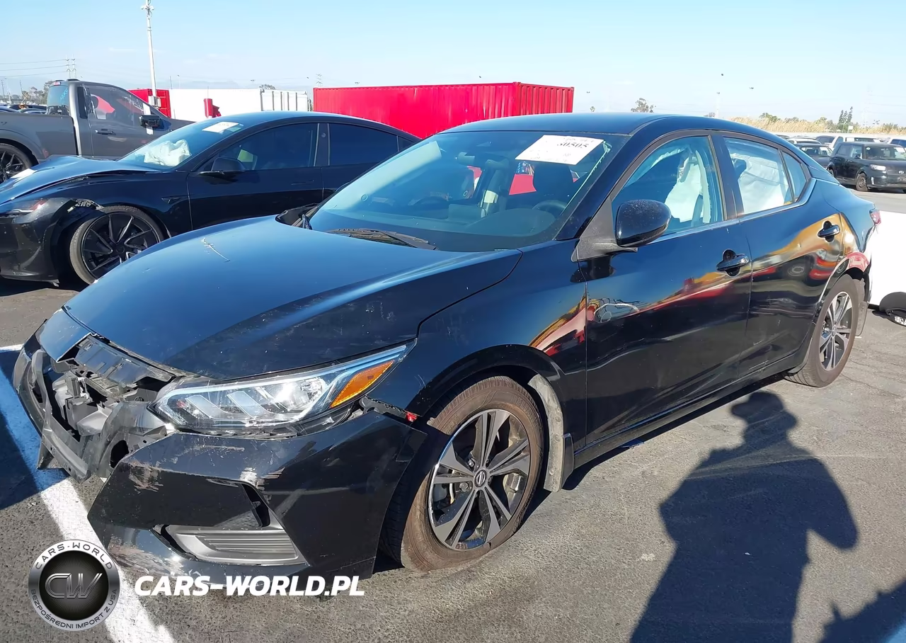 2021 Nissan Sentra Sv Xtronic Cvt VIN:3N1AB8CV8MY263341 - 2