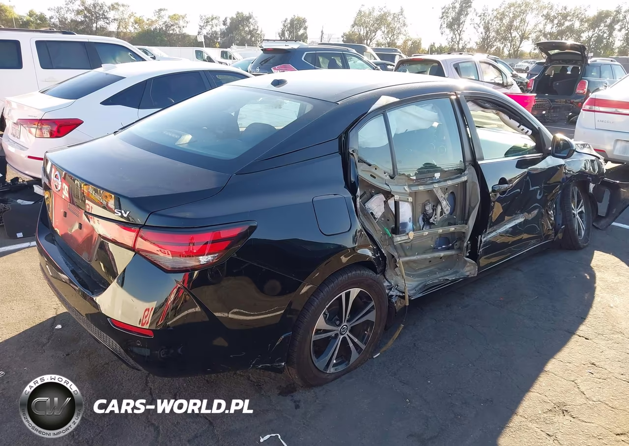 2021 Nissan Sentra Sv Xtronic Cvt VIN:3N1AB8CV8MY263341 - 4