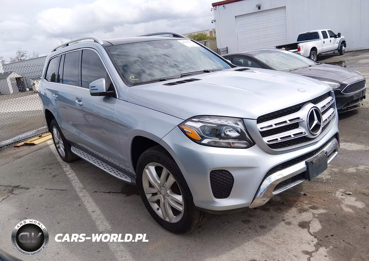 2017 Mercedes-Benz Gls 450 4Matic VIN:4JGDF6EE8HA886433 - 1