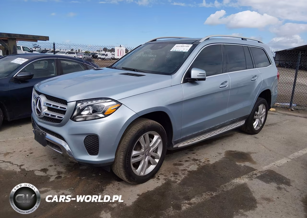 2017 Mercedes-Benz Gls 450 4Matic VIN:4JGDF6EE8HA886433 - 2