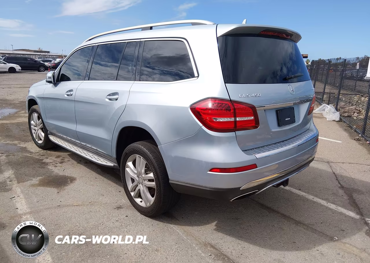 2017 Mercedes-Benz Gls 450 4Matic VIN:4JGDF6EE8HA886433 - 3