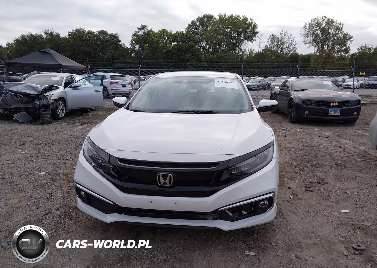2019 Honda Civic Lx VIN:19XFC2F68KE041673 - 12