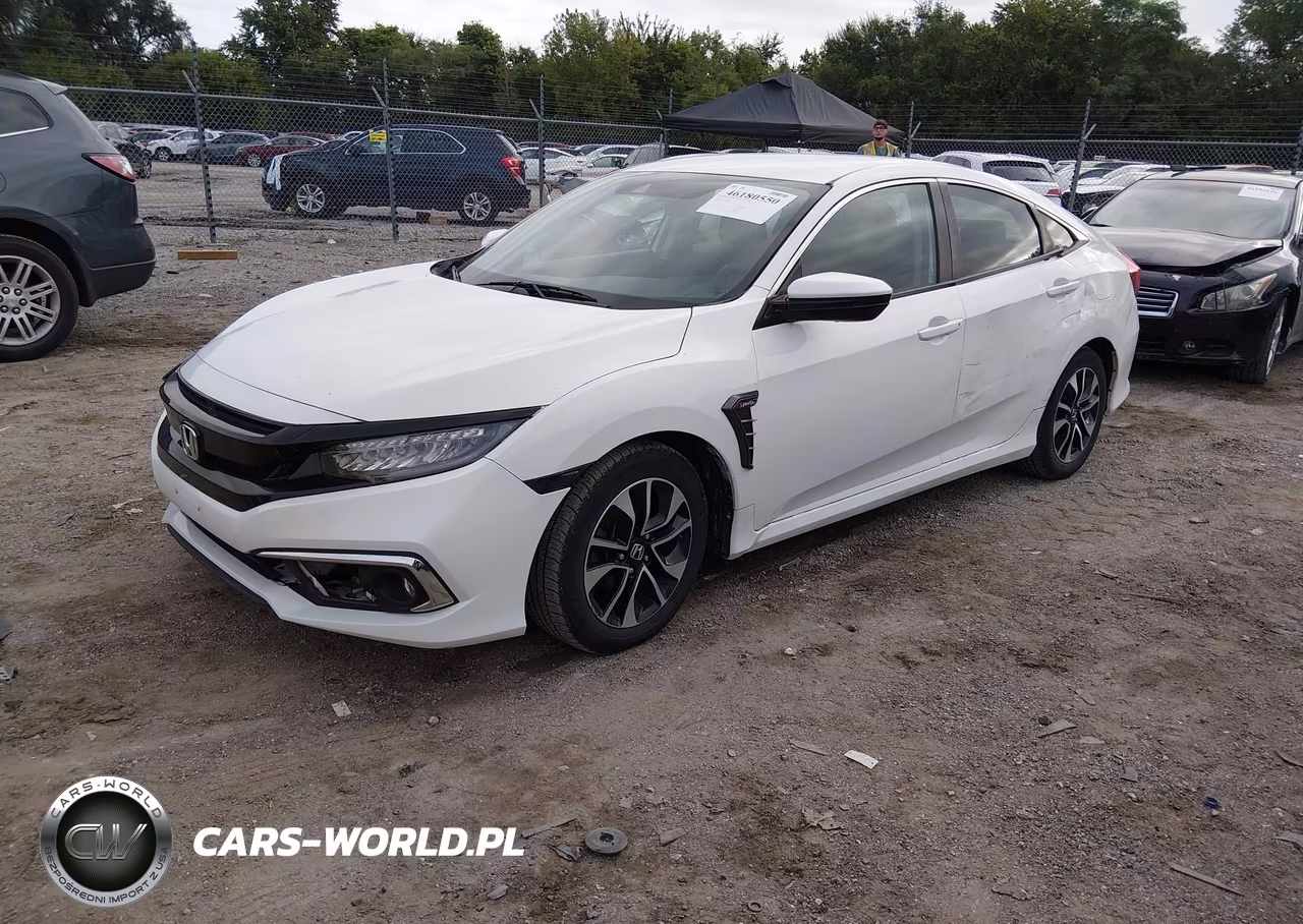 2019 Honda Civic Lx VIN:19XFC2F68KE041673 - 2
