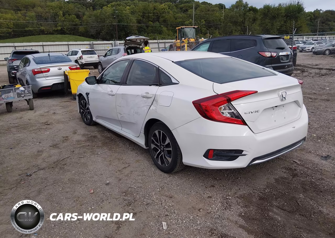 2019 Honda Civic Lx VIN:19XFC2F68KE041673 - 3