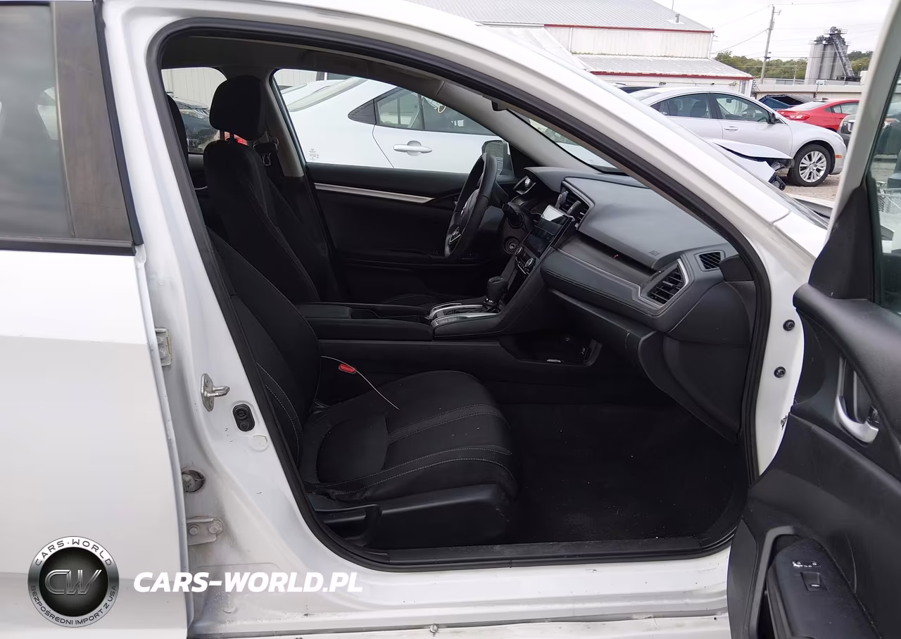 2019 Honda Civic Lx VIN:19XFC2F68KE041673 - 5