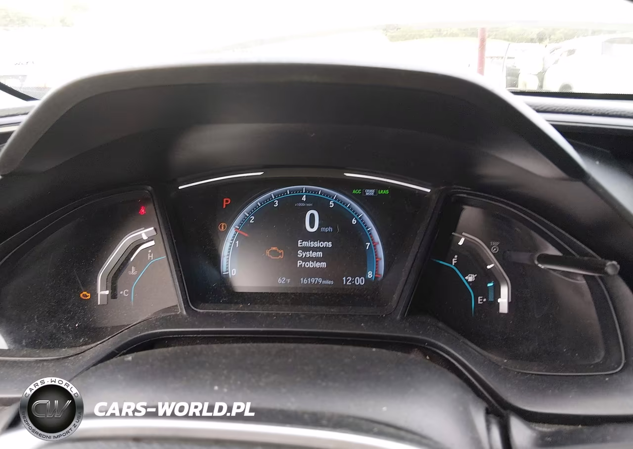2019 Honda Civic Lx VIN:19XFC2F68KE041673 - 7