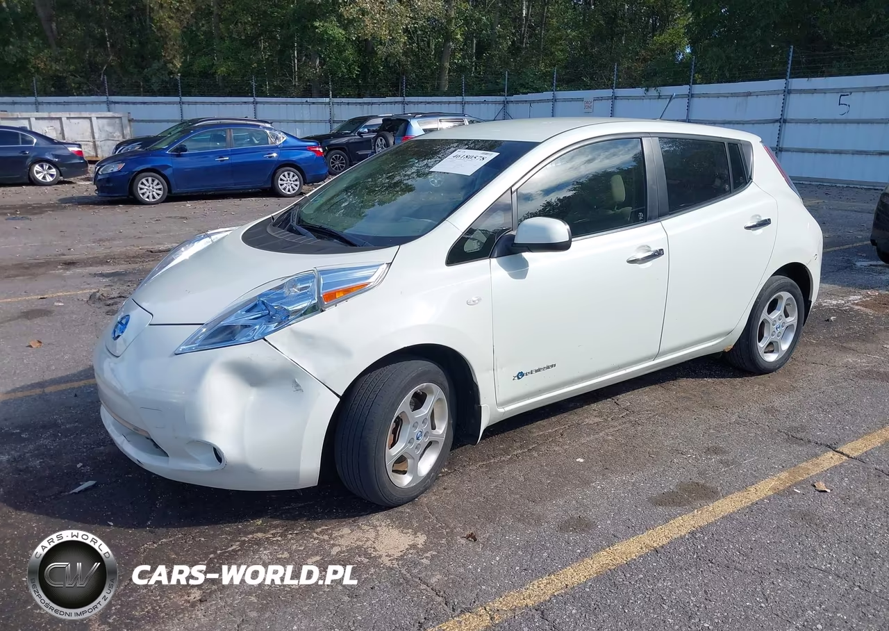 2011 Nissan Leaf Sl VIN:JN1AZ0CP4BT008772 - 2