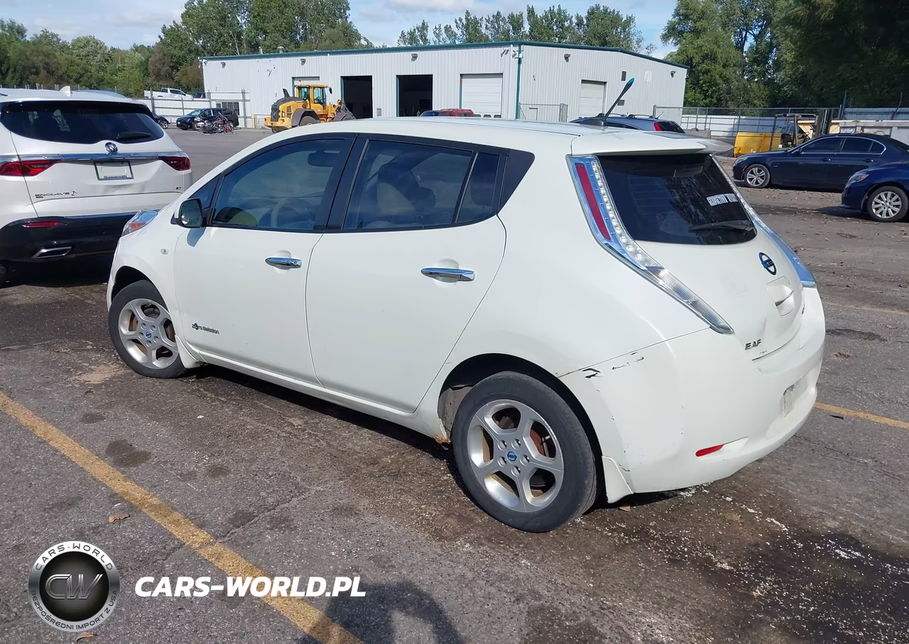 2011 Nissan Leaf Sl VIN:JN1AZ0CP4BT008772 - 3