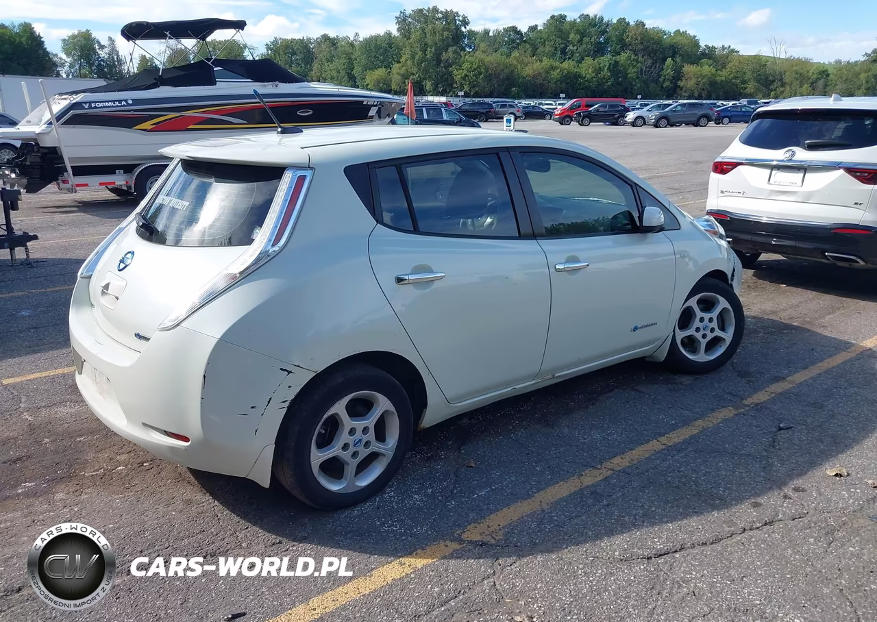 2011 Nissan Leaf Sl VIN:JN1AZ0CP4BT008772 - 4