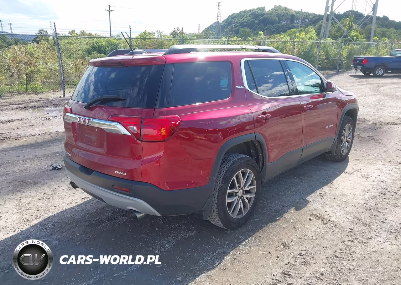2019 GMC Acadia Sle-2 VIN:1GKKNSLS1KZ278430 - 4
