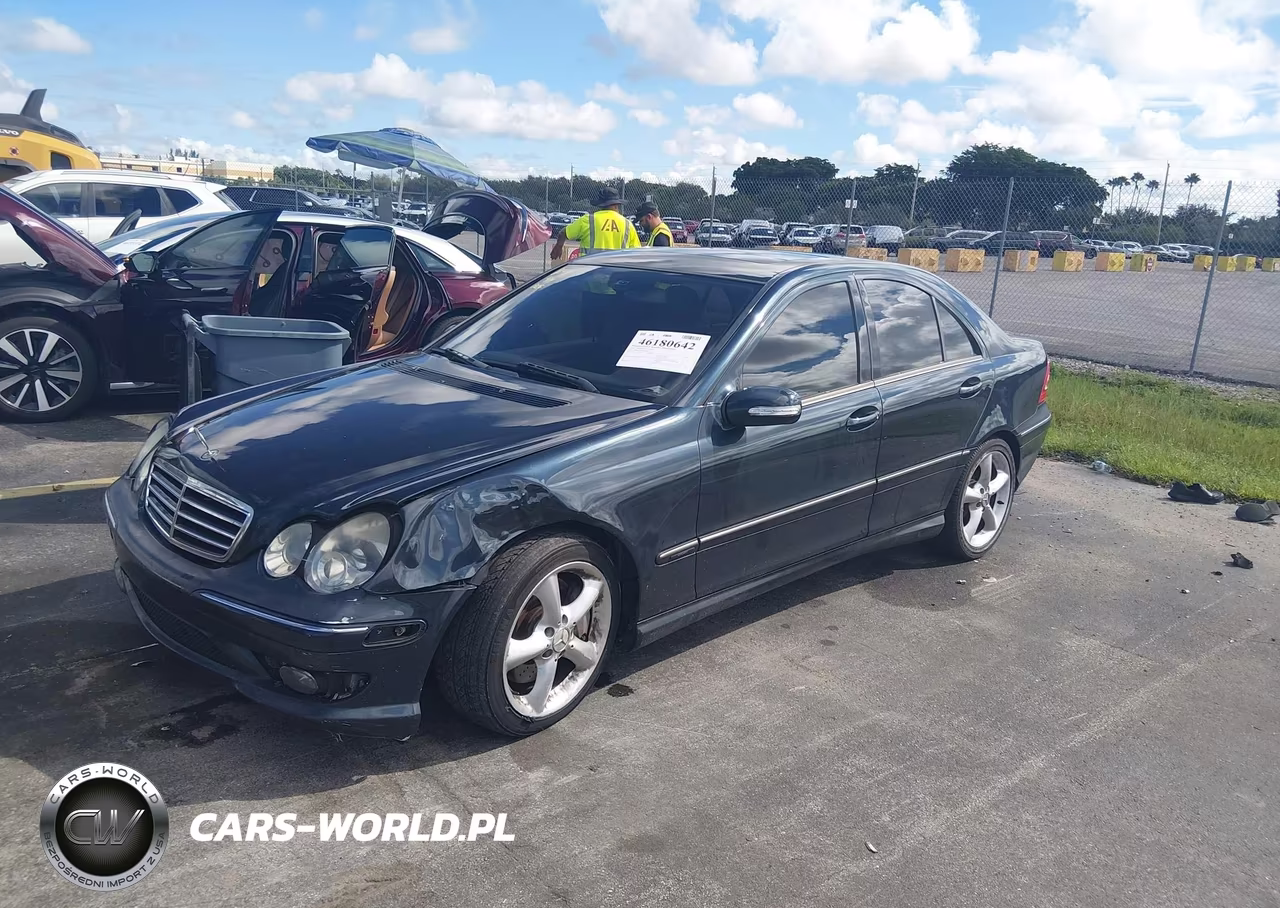 2005 Mercedes-Benz C 230 Kompressor Sport VIN:WDBRF40J95A728843 - 2