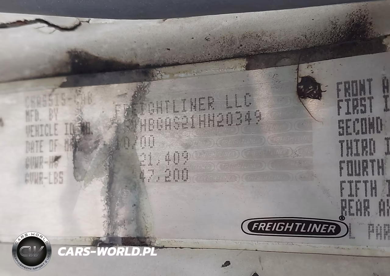 2001 Freightliner Medium Conventional Fl112 VIN:1FVHBGAS21HH20349 - 8