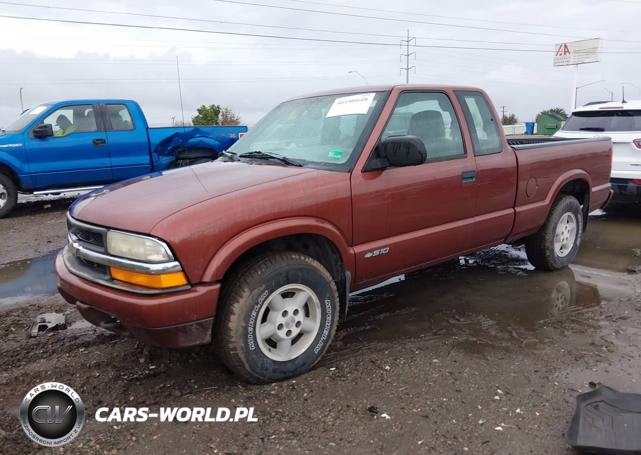 1998 Chevrolet T10 Ls Fleetside VIN:1GCDT19X1W8123766 - 2