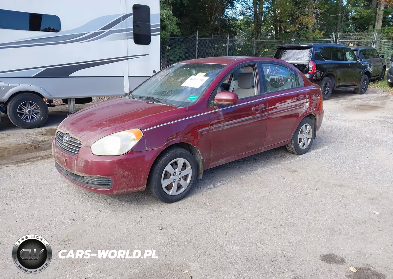 2010 Hyundai Accent Gls VIN:KMHCN4AC3AU484394 - 2