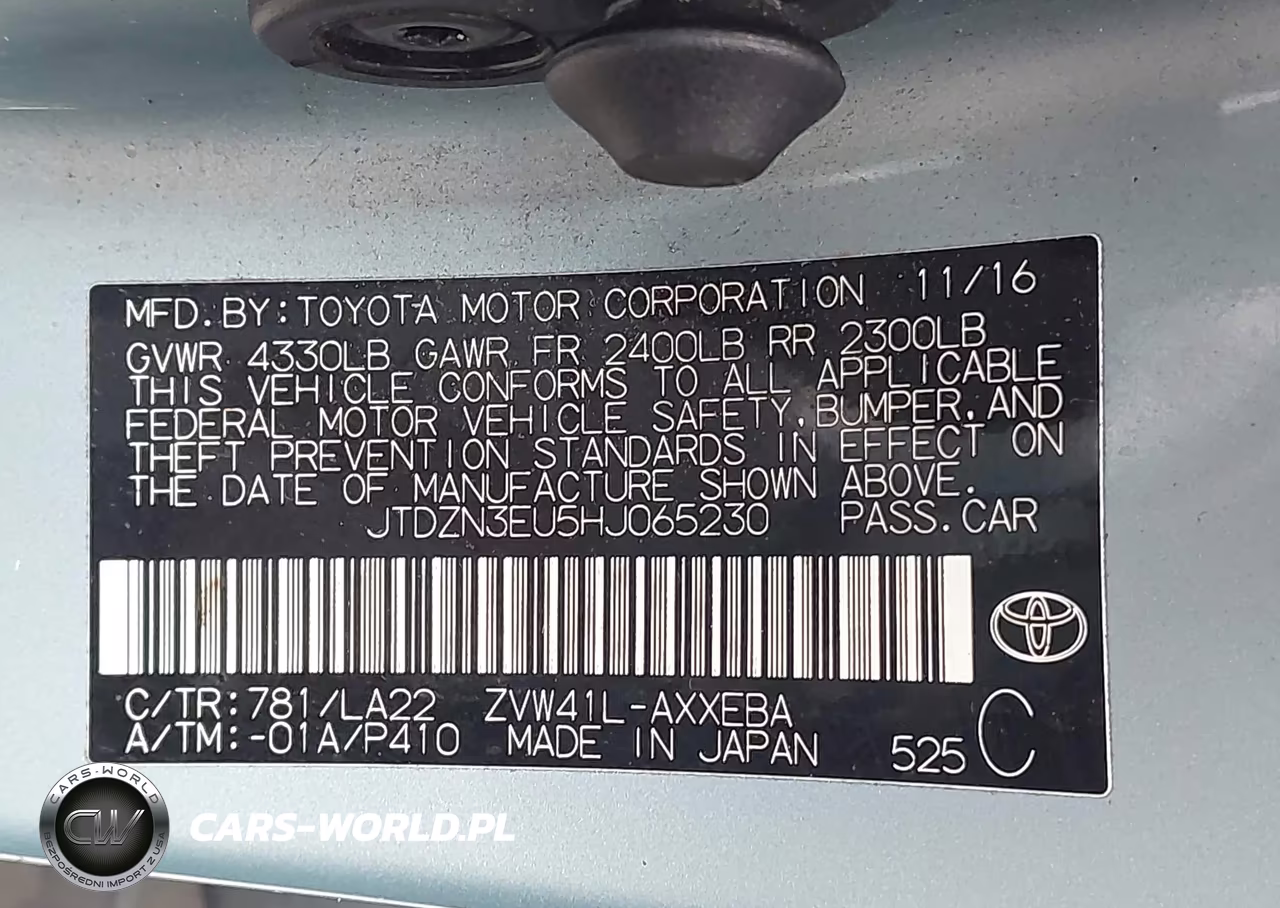 2017 Toyota Prius V Five VIN:JTDZN3EU5HJ065230 - 9