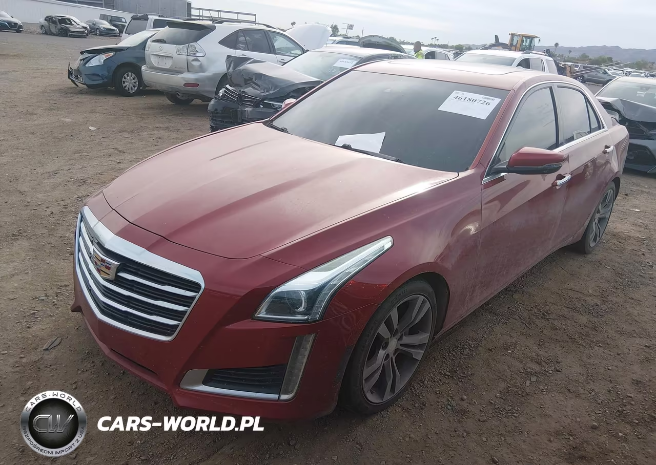 2016 Cadillac Cts Luxury Collection VIN:1G6AR5SX0G0172124 - 2