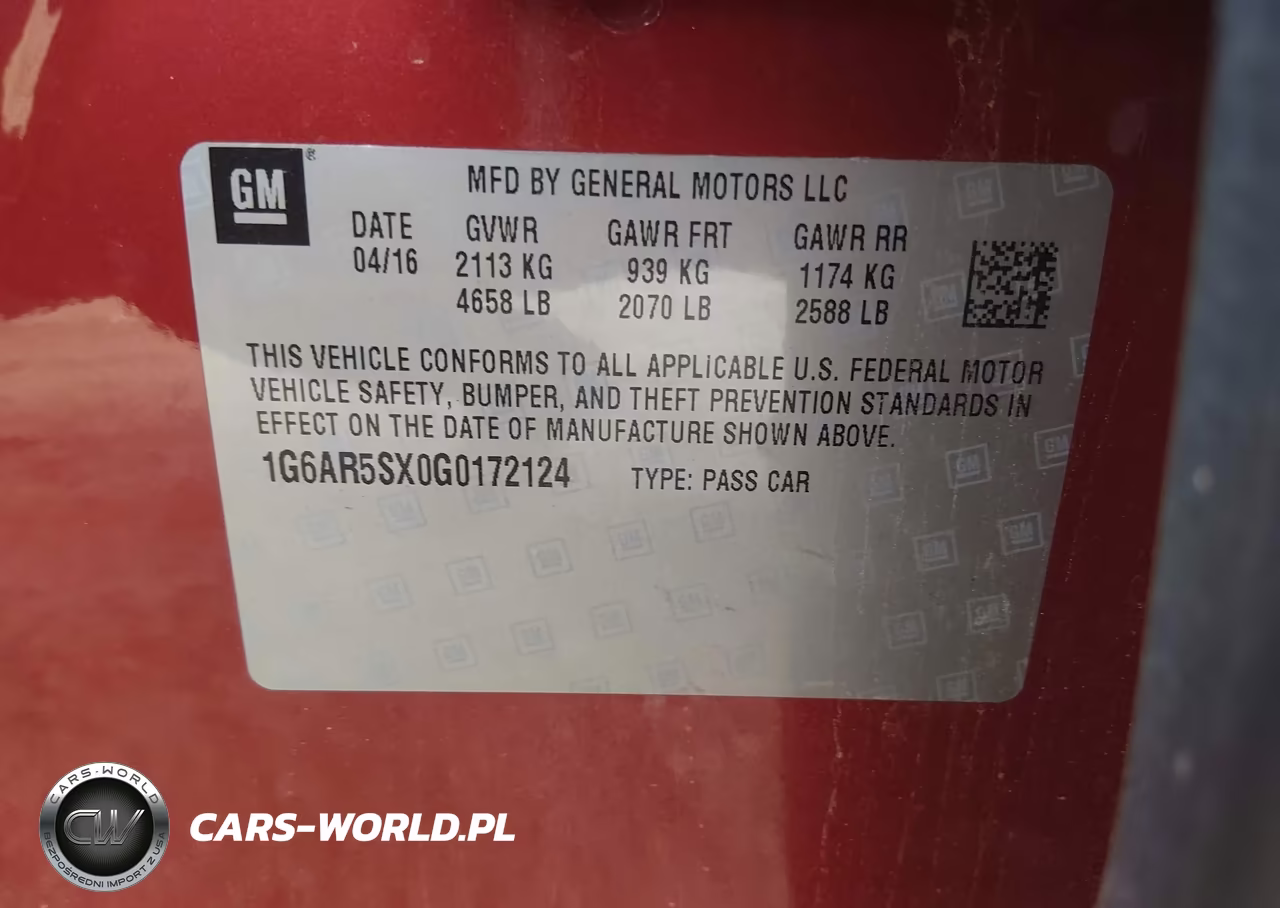 2016 Cadillac Cts Luxury Collection VIN:1G6AR5SX0G0172124 - 9