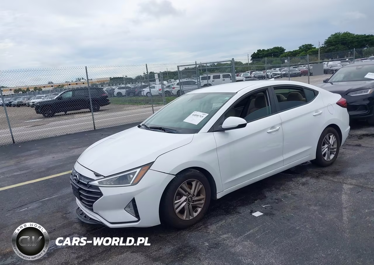 2019 Hyundai Elantra Sel VIN:5NPD84LF5KH436723 - 2