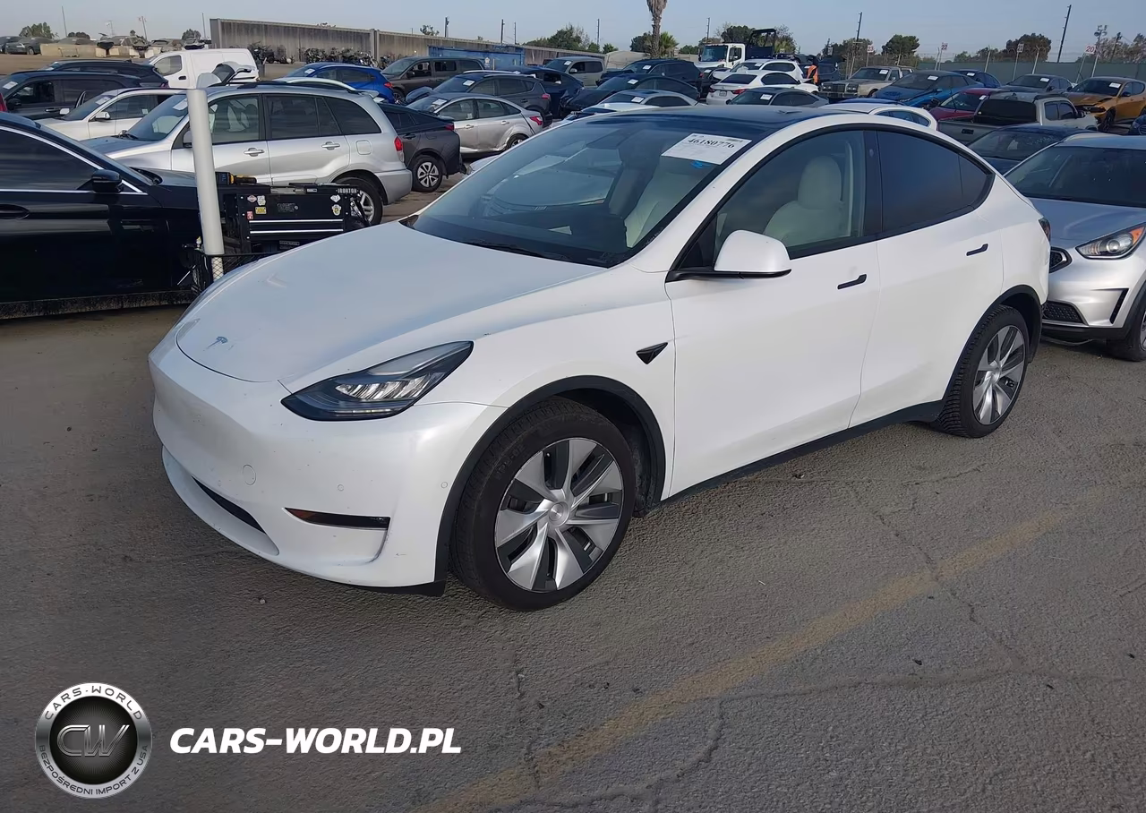 2021 Tesla Model Y Long Range Dual Motor All-Wheel Drive VIN:5YJYGDEE4MF141705 - 2