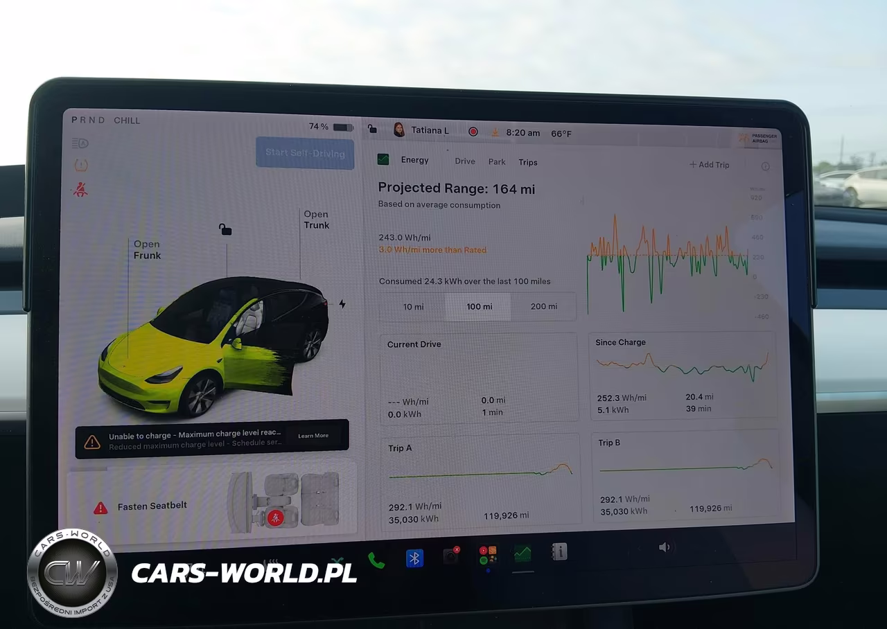 2021 Tesla Model Y Long Range Dual Motor All-Wheel Drive VIN:5YJYGDEE4MF141705 - 7
