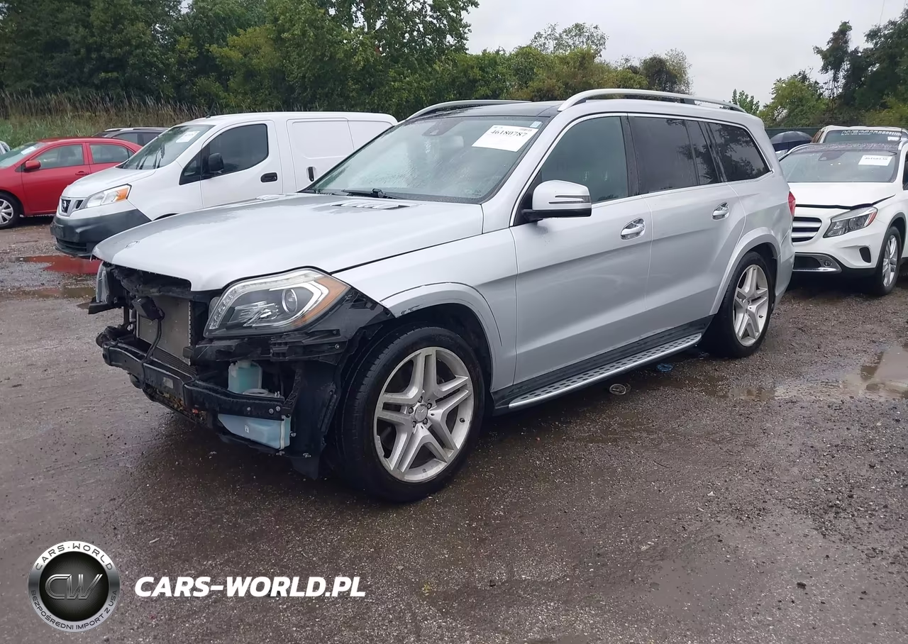 2016 Mercedes-Benz Gl Gl 550 VIN:4JGDF7DE4GA689989 - 2
