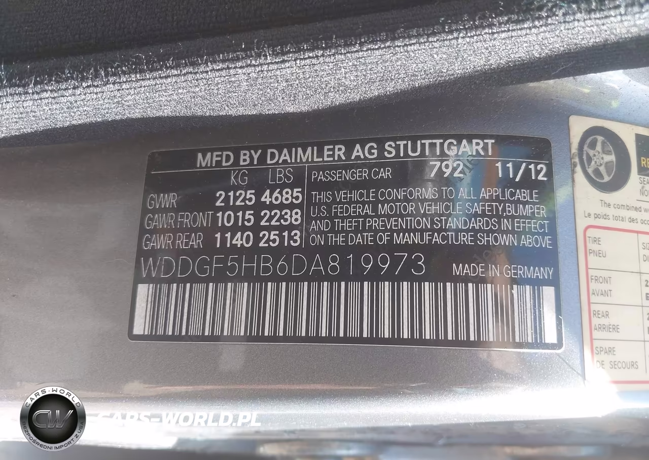2013 Mercedes-Benz C 350 Sport VIN:WDDGF5HB6DA819973 - 9