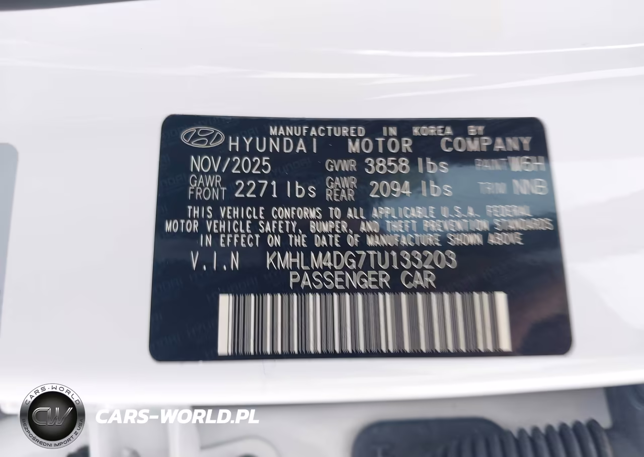 2026 Hyundai Elantra Sel Sport VIN:KMHLM4DG7TU133203 - 9