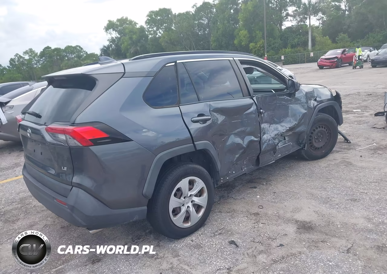 2020 Toyota Rav4 Le VIN:JTMH1RFV2LD045915 - 4