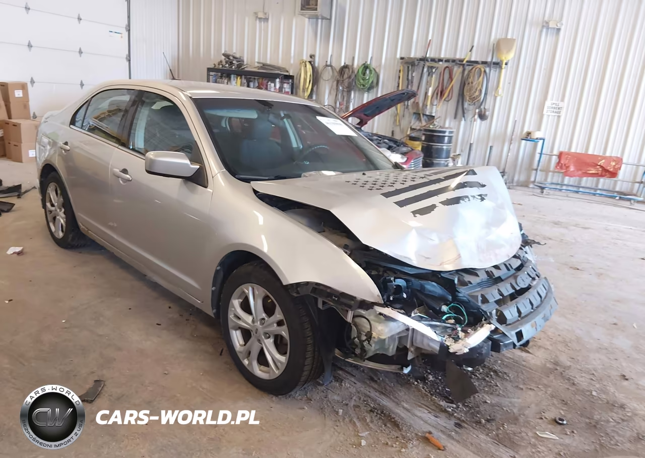 2012 Ford Fusion Se VIN:3FAHP0HG0CR333518 - 1