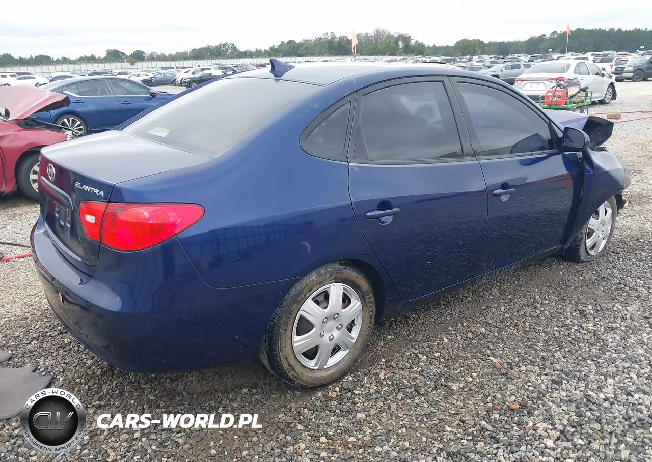 2009 Hyundai Elantra Gls VIN:KMHDU46D99U744365 - 4