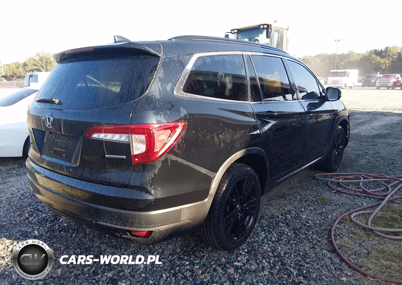 2021 Honda Pilot 2Wd Special Edition VIN:5FNYF5H24MB038620 - 4