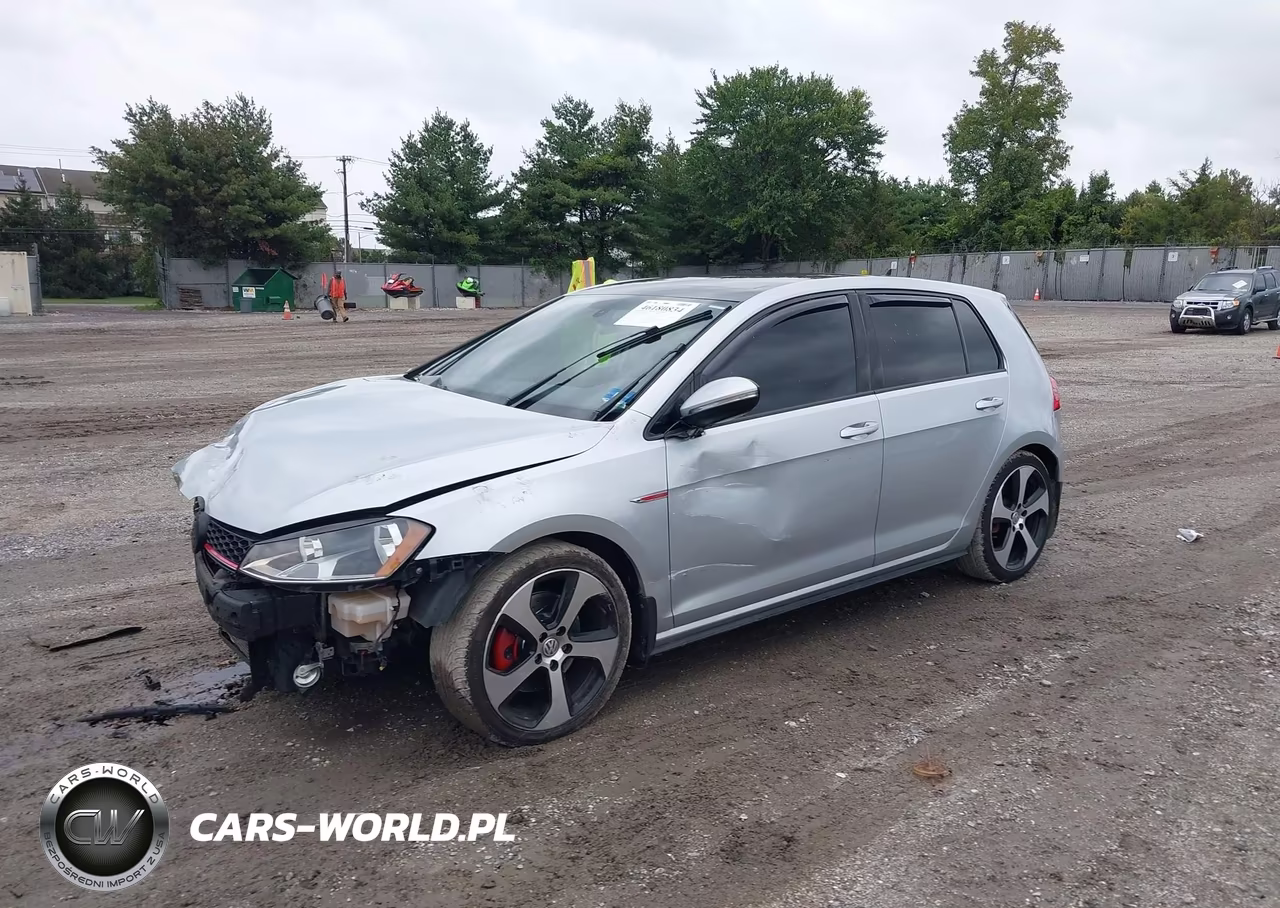 2016 Volkswagen Golf Gti Se 4-Door VIN:3VW5T7AU5GM019705 - 2
