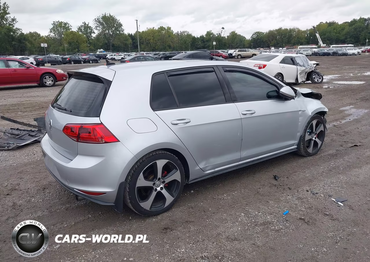 2016 Volkswagen Golf Gti Se 4-Door VIN:3VW5T7AU5GM019705 - 4