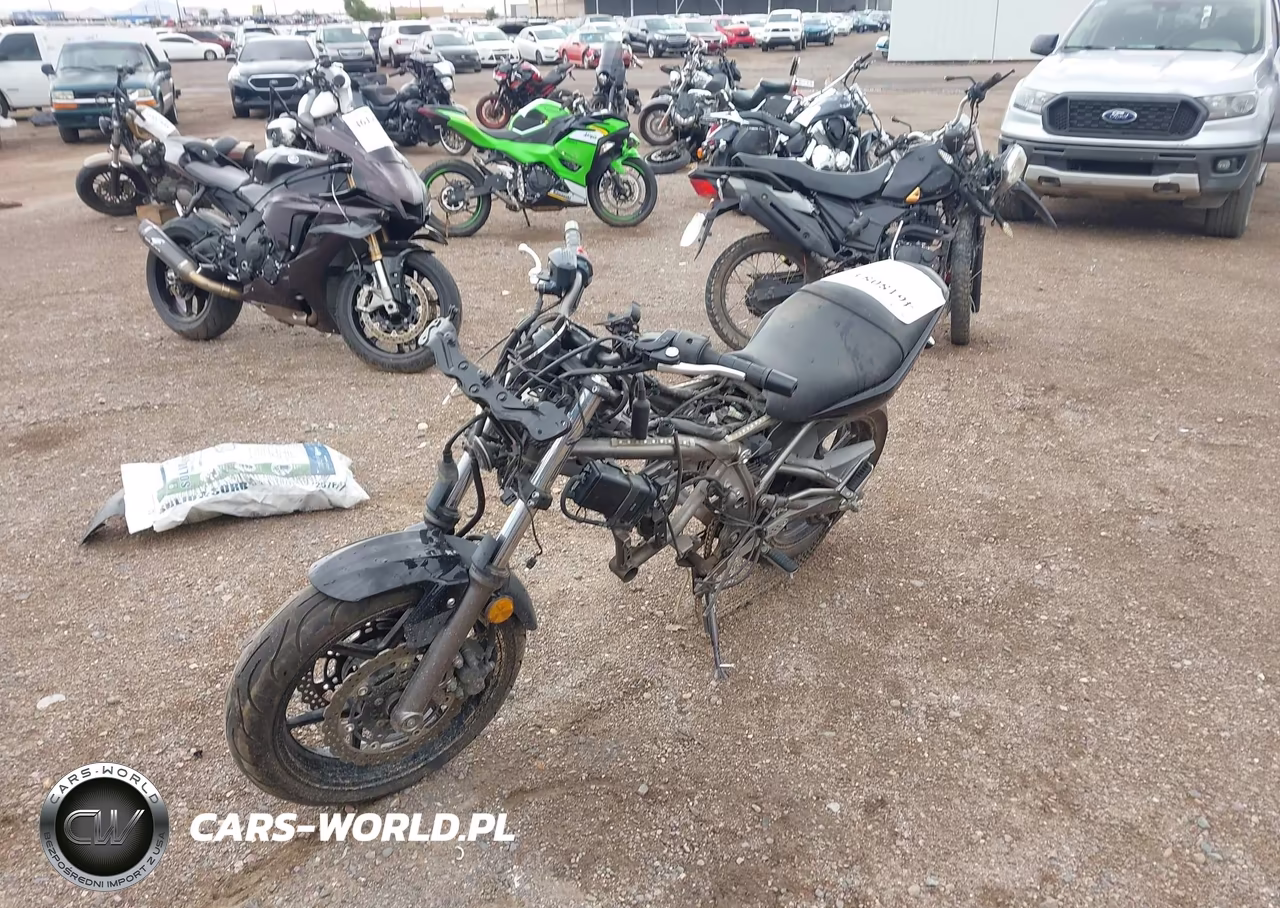 2009 Kawasaki Ex650 C VIN:JKAEXEC169DA37866 - 2