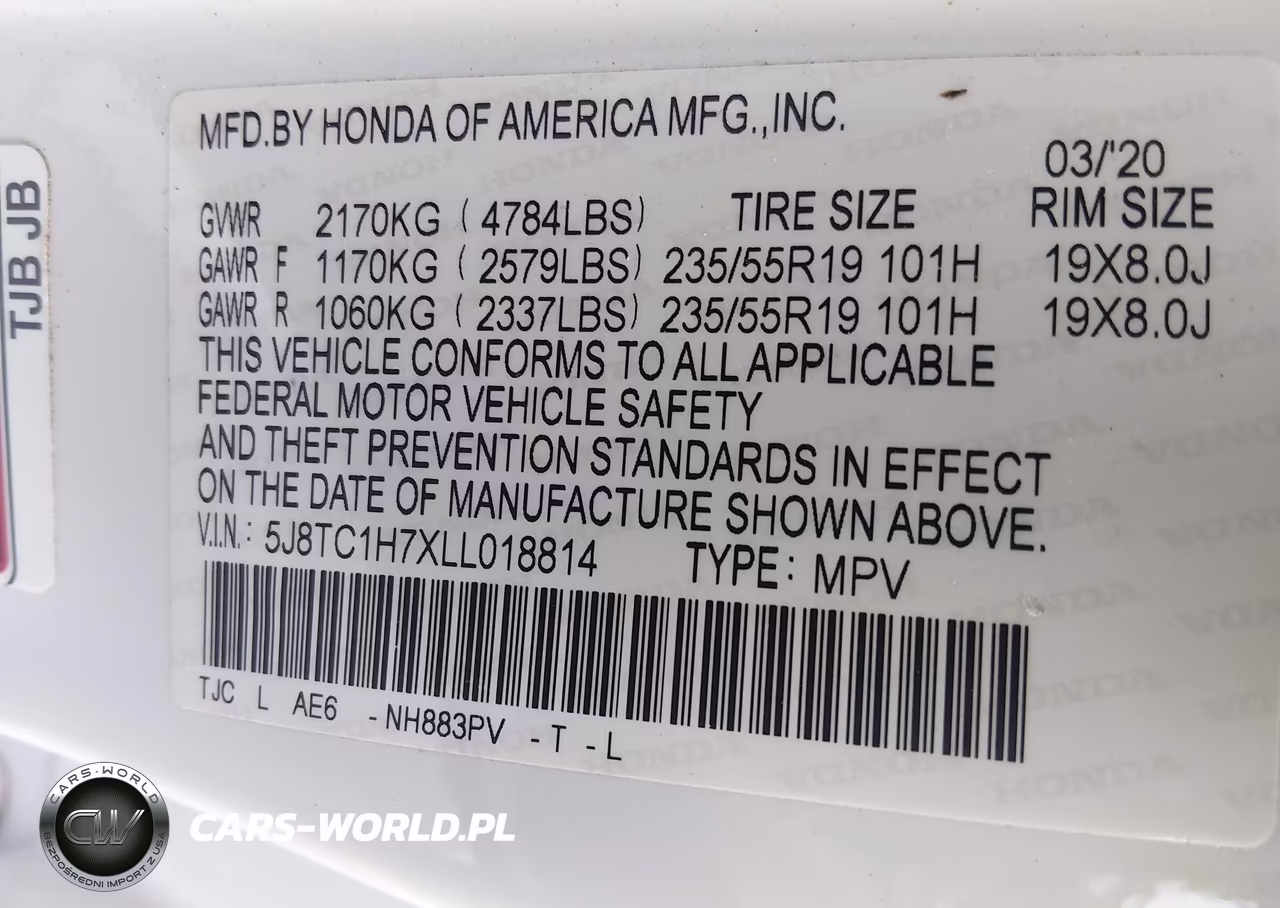 2020 Acura Rdx Advance Package VIN:5J8TC1H7XLL018814 - 9
