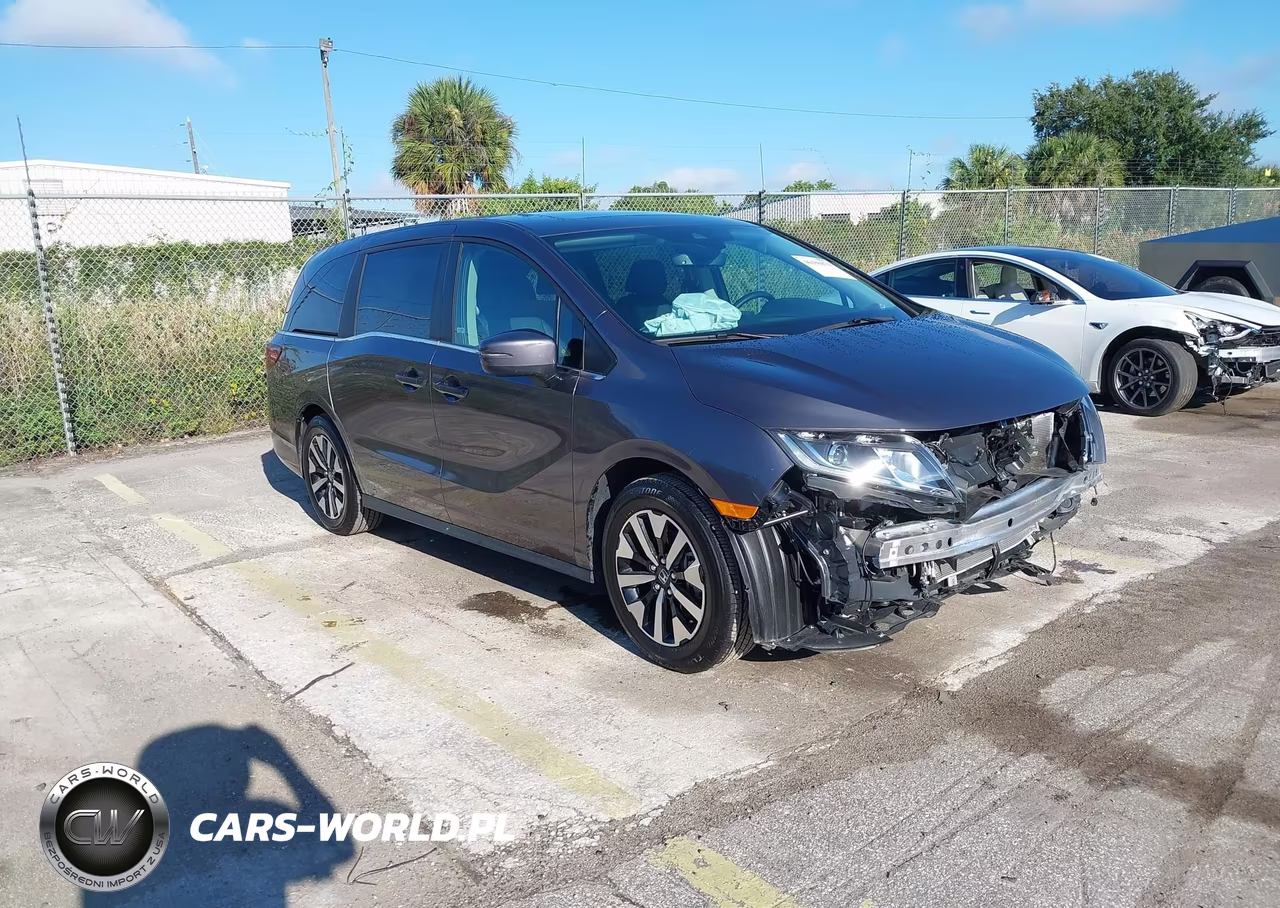 2026 Honda Odyssey Ex-L VIN:5FNRL6H69TB038309 - 1