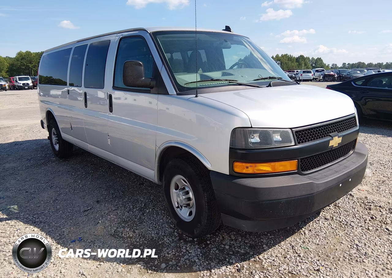 2020 Chevrolet Express Passenger Rwd 3500 Extended Wheelbase Ls VIN:1GAZGNFG5L1253343 - 1