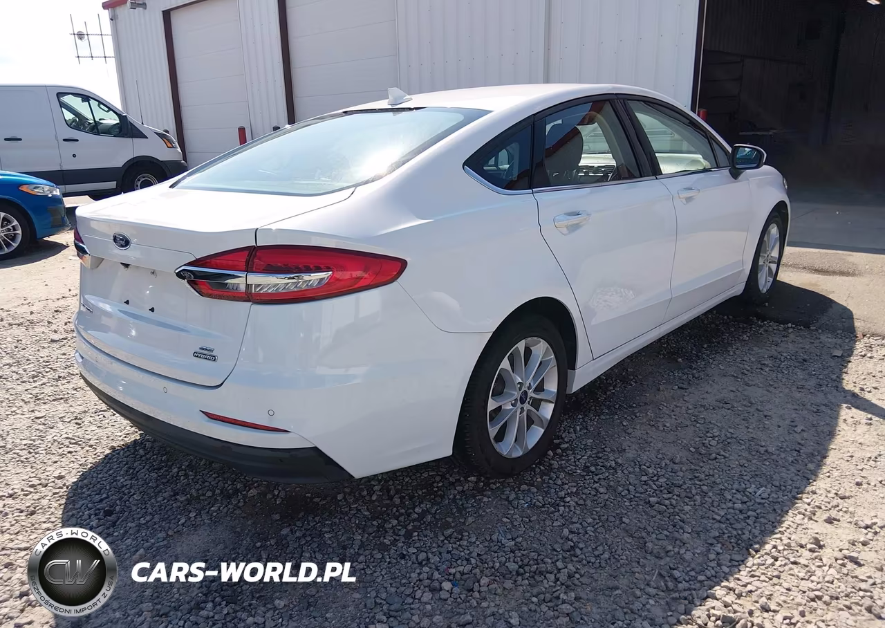 2020 Ford Fusion Hybrid Se VIN:3FA6P0LU1LR244917 - 4