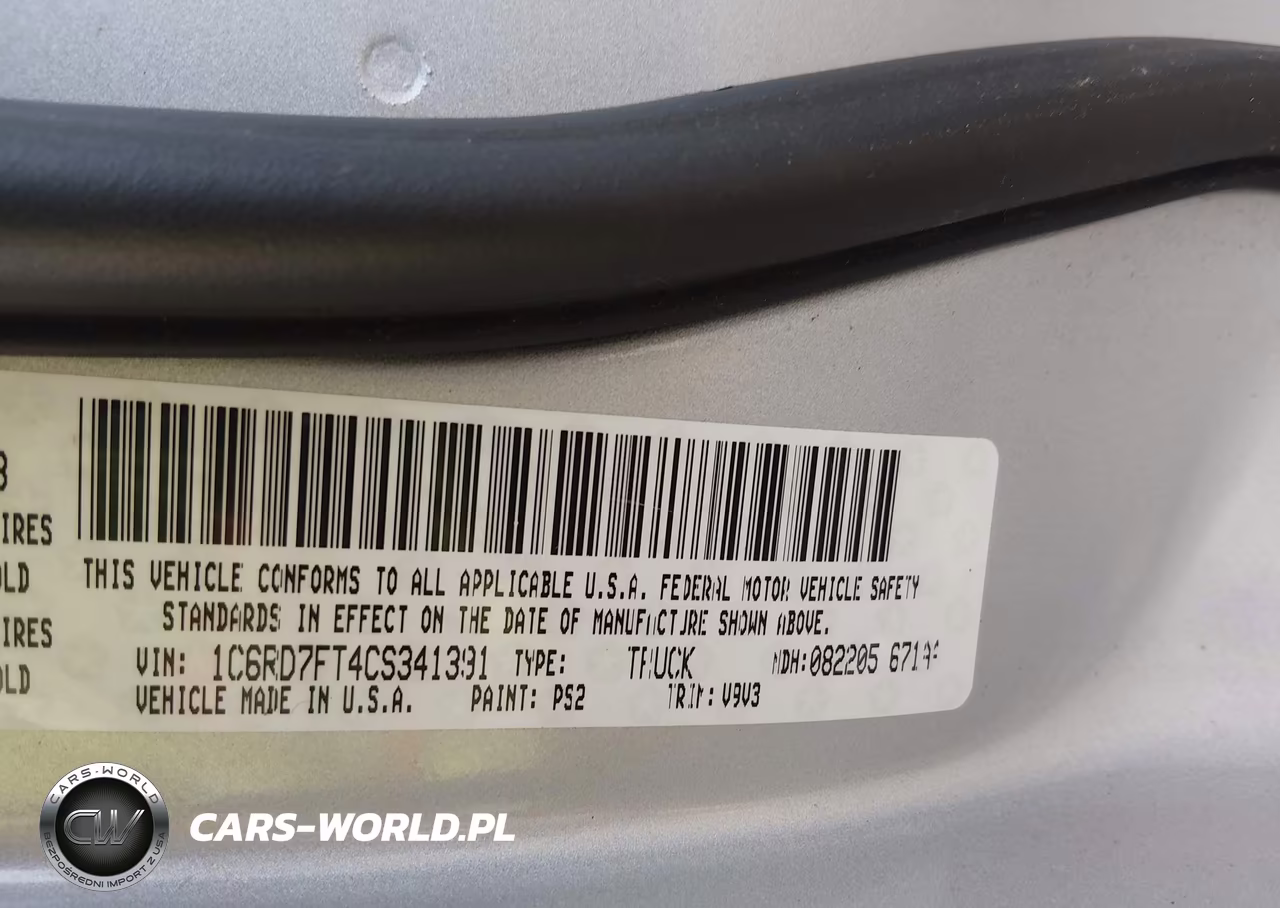 2012 Ram 1500 Express VIN:1C6RD7FT4CS341391 - 9