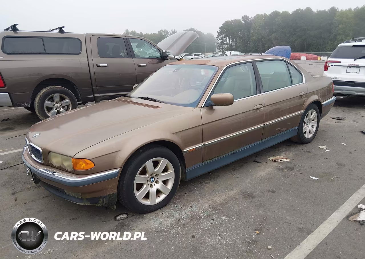 2000 BMW 740Il VIN:WBAGH8340YDP15527 - 2