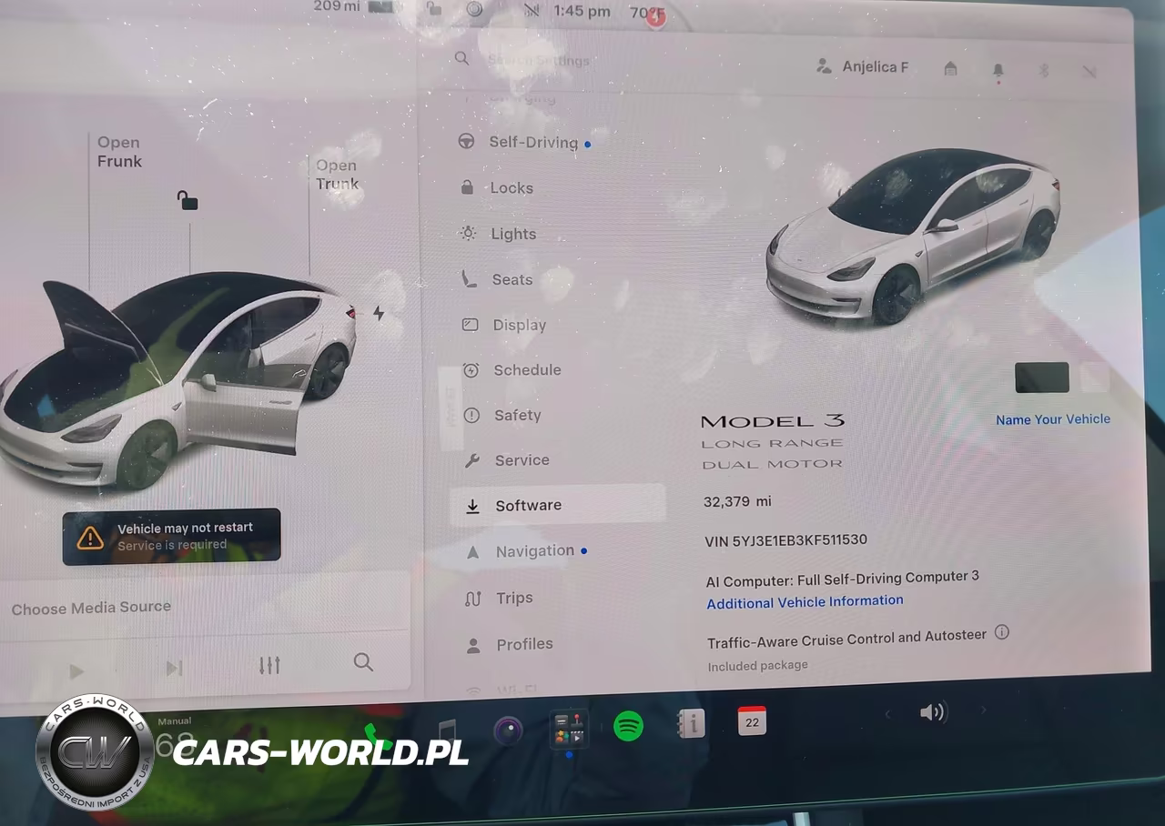 2019 Tesla Model 3 Long Range-Performance VIN:5YJ3E1EB3KF511530 - 7