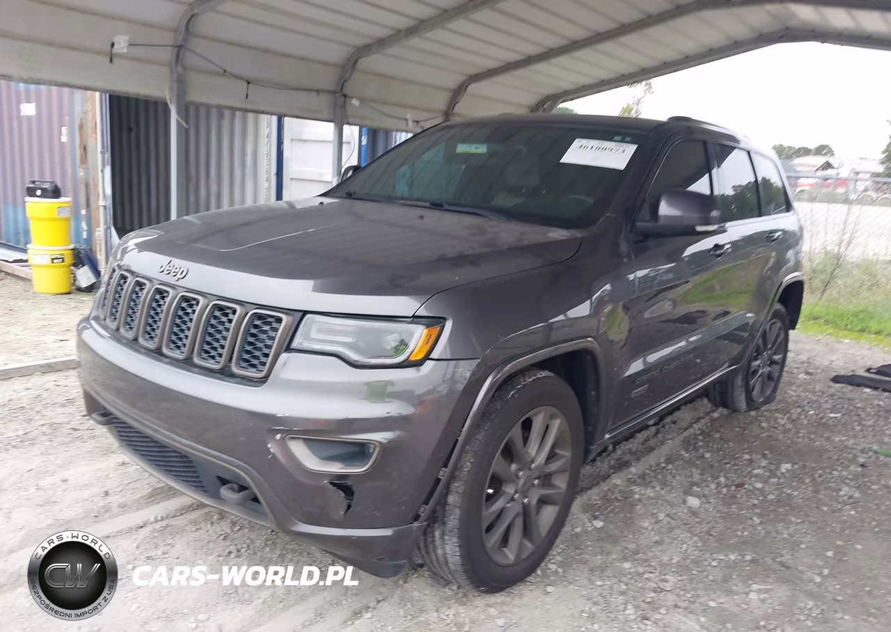 2017 Jeep Grand Cherokee Limited 75Th Anniversary Edition 4X4 VIN:1C4RJFBG2HC663436 - 2