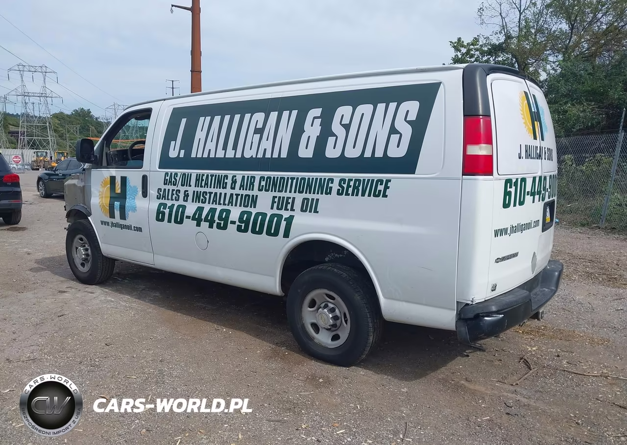 2009 Chevrolet Express 2500 Work Van VIN:1GCGG25C591151125 - 3